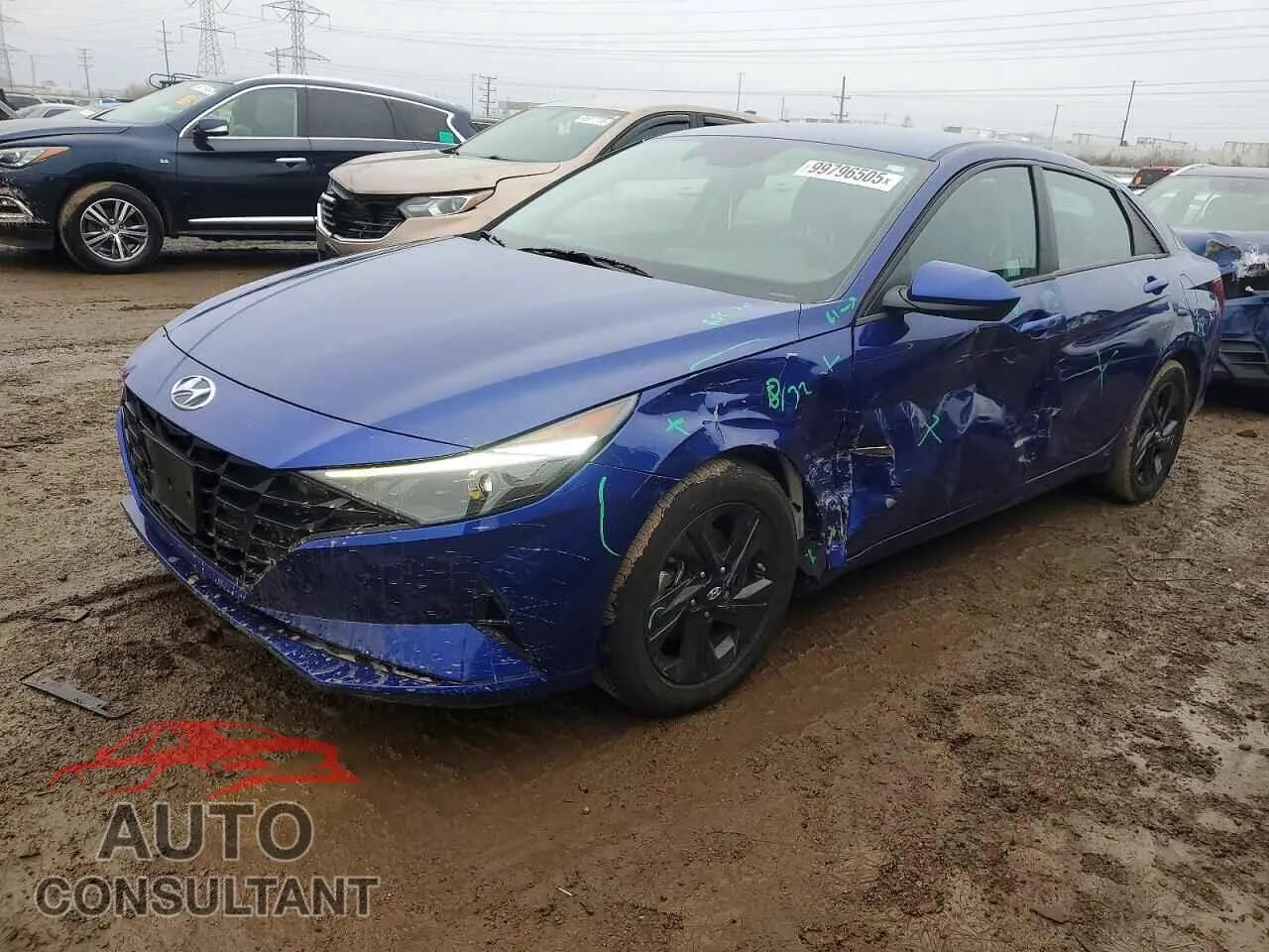 2023 HYUNDAI ELANTRA VIN 5NPLM4AG1PH088901