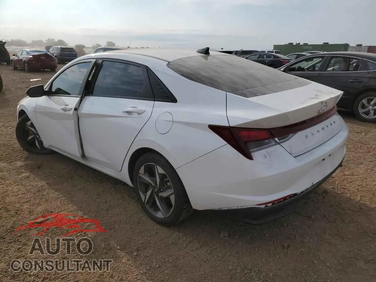 2023 HYUNDAI ELANTRA Damaged VIN 5NPLS4AG5PH106189 – rear exterior