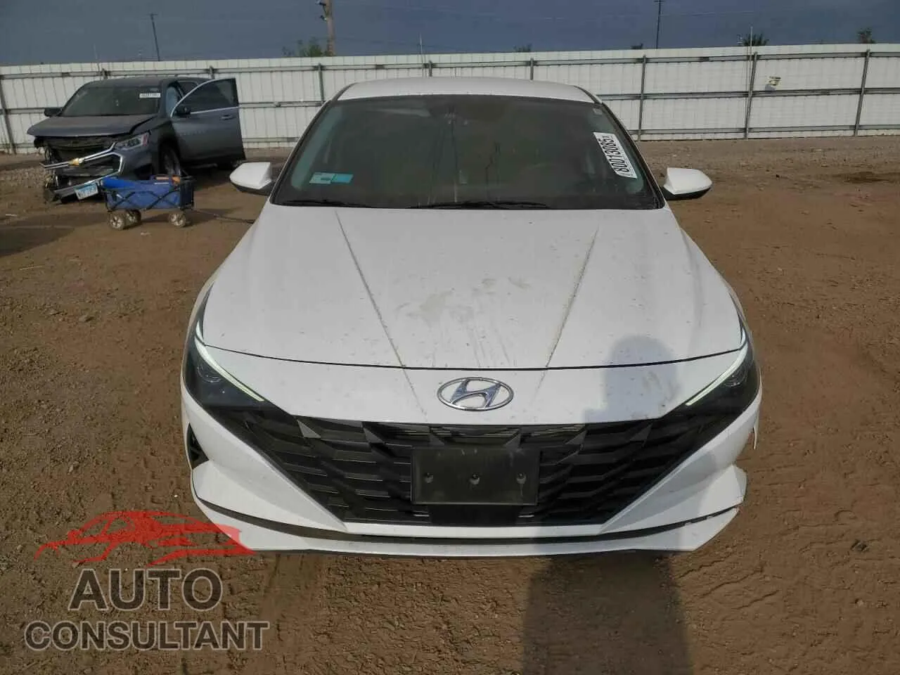 2023 HYUNDAI ELANTRA Damaged VIN 5NPLS4AG5PH106189 – interior seats