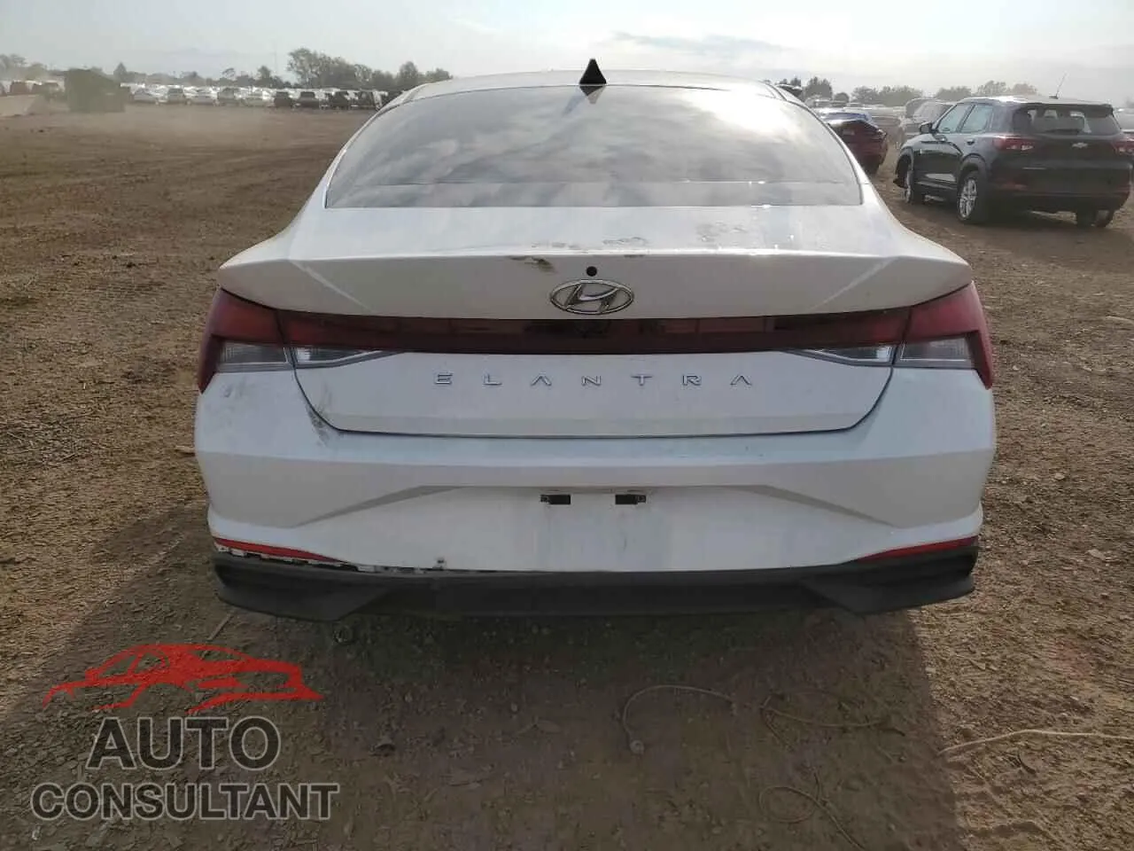2023 HYUNDAI ELANTRA Damaged VIN 5NPLS4AG5PH106189 – engine bay