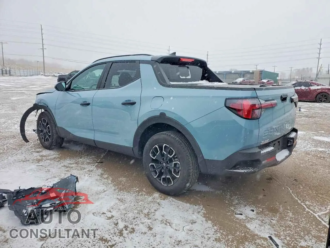 2024 HYUNDAI SANTA CRUZ Damaged VIN 5NTJCDAE7RH088723 – rear exterior