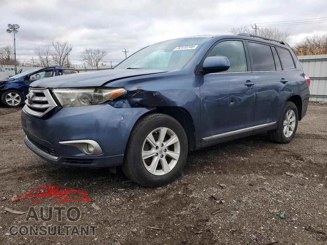 2013 TOYOTA HIGHLANDER VIN 5TDBK3EH4DS225611