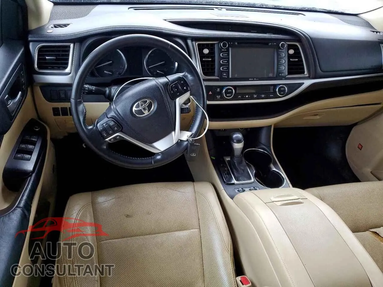 2014 TOYOTA HIGHLANDER Damaged VIN 5TDDKRFH7ES052985 – undercarriage