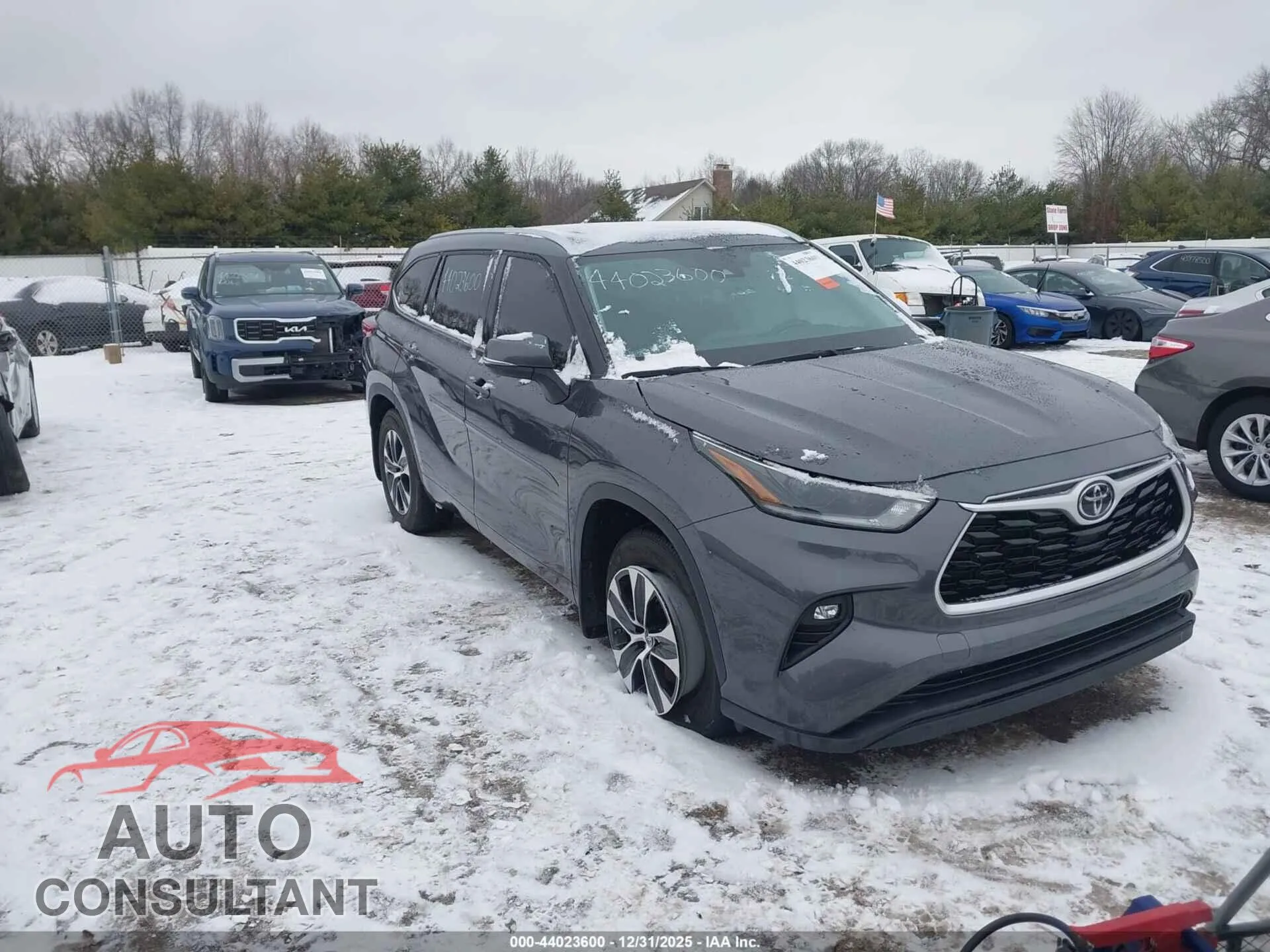 2021 TOYOTA HIGHLANDER VIN 5TDGZRBH3MS106828