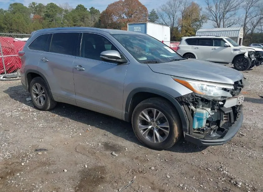 2015 TOYOTA Highlander Used VIN 5TDKKRFH5FS064318 – rear exterior