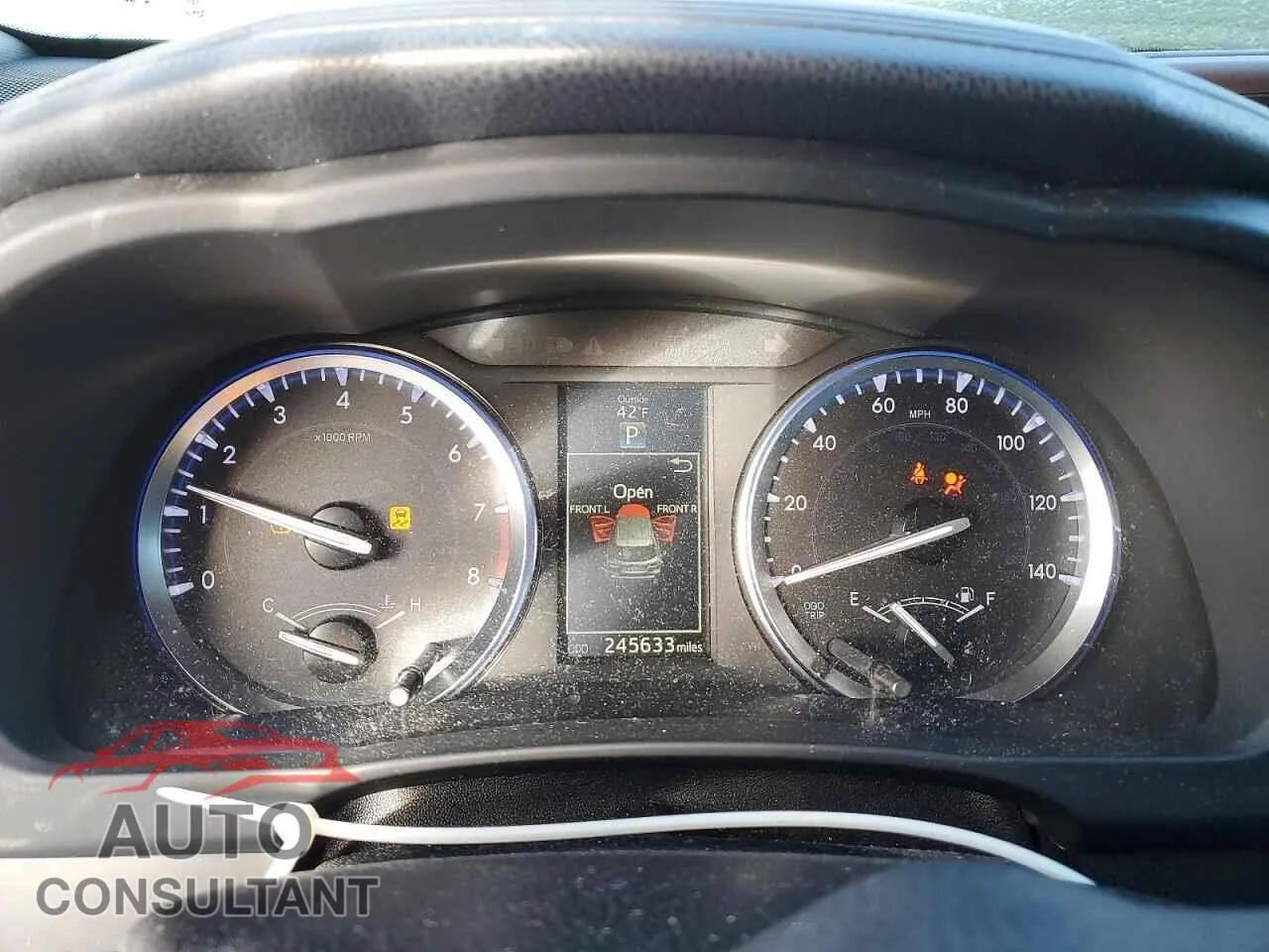 2015 TOYOTA HIGHLANDER Damaged VIN 5TDKKRFH6FS115664 – trunk area