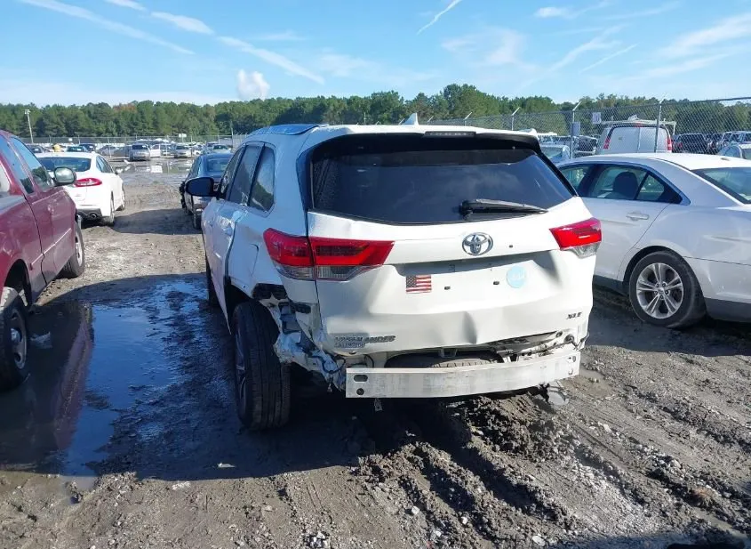 2018 TOYOTA Highlander Used VIN 5TDKZRFH9JS546214 – rear exterior