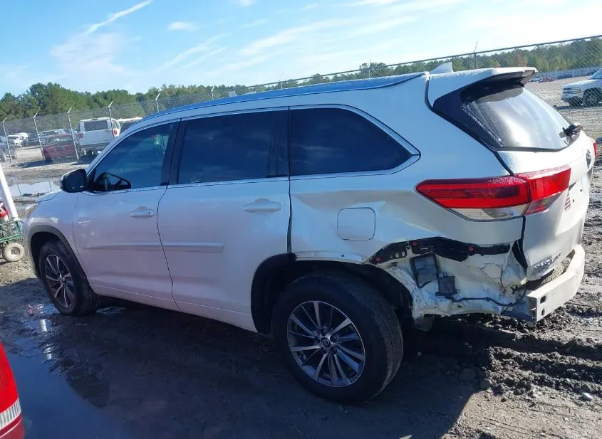 2018 TOYOTA Highlander Used VIN 5TDKZRFH9JS546214 – dashboard