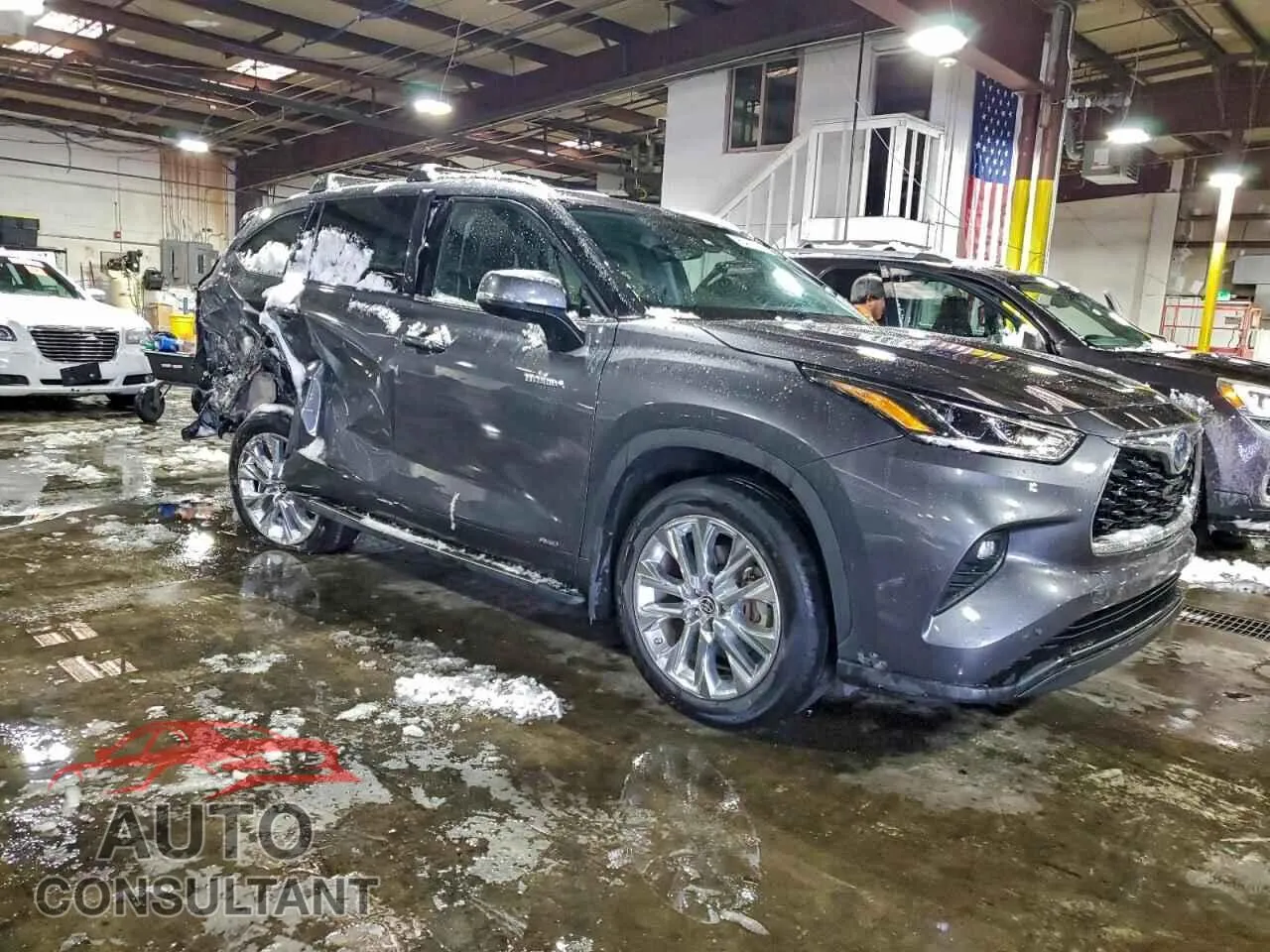 2020 TOYOTA HIGHLANDER Damaged VIN 5TDXBRCHXLS013726 – dashboard
