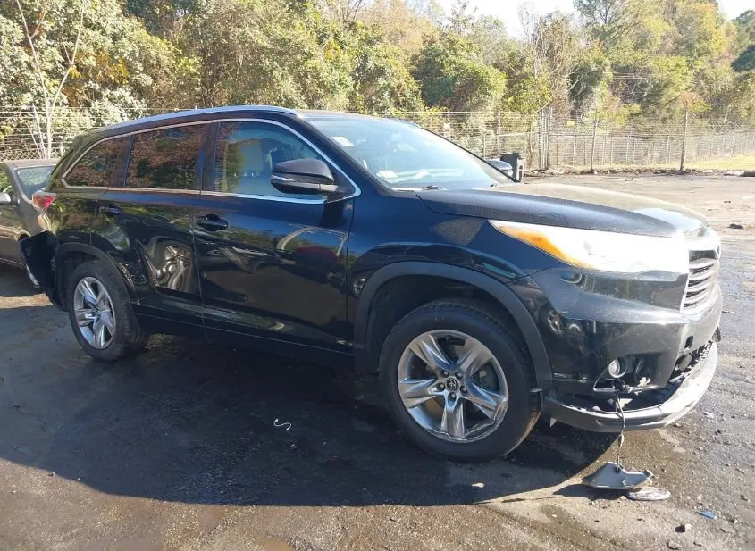 2016 TOYOTA Highlander Used VIN 5TDYKRFH2GS178742 – rear exterior 2016 TOYOTA Highlander Used VIN 5TDYKRFH2GS178742 – rear exterior