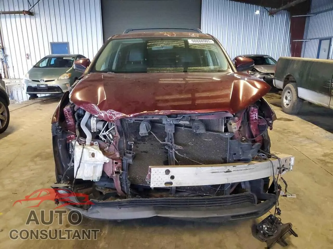 2015 TOYOTA HIGHLANDER Damaged VIN 5TDZKRFH4FS039568 – interior seats