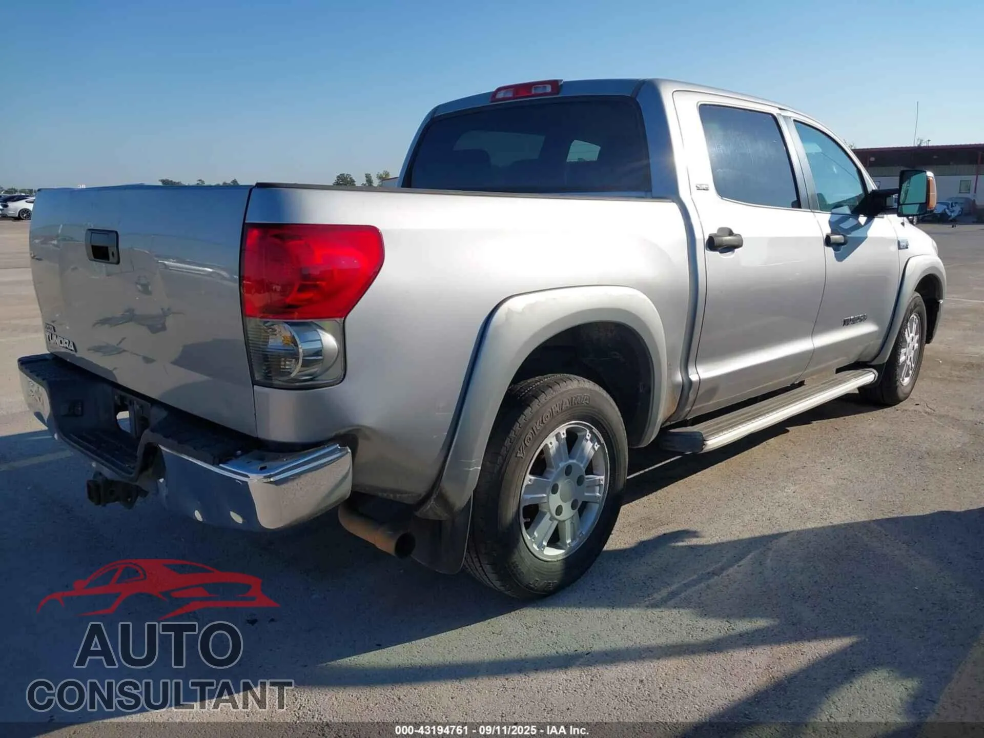 2008 TOYOTA TUNDRA Damaged VIN 5TFEV54158X052184 – dashboard