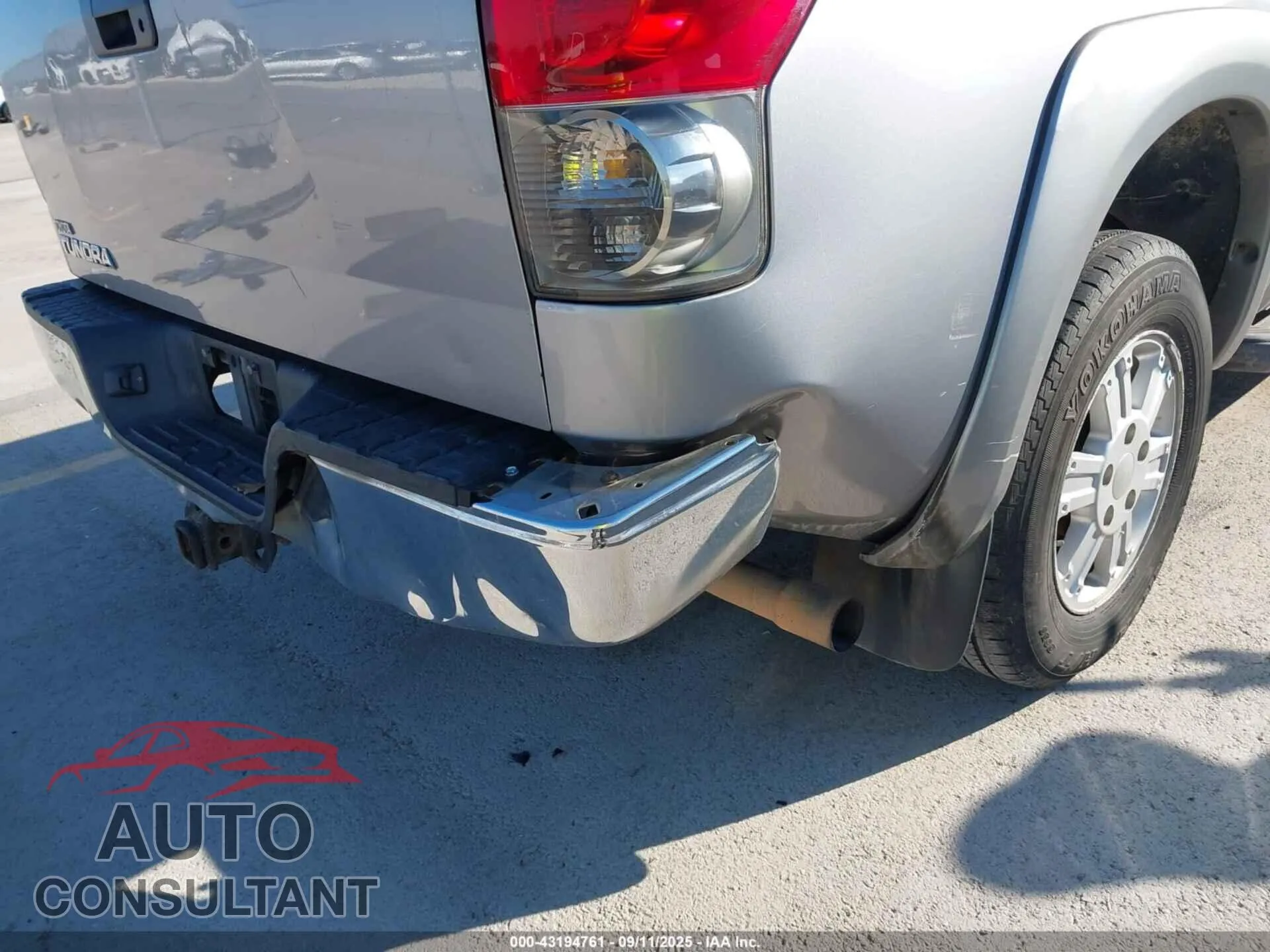 2008 TOYOTA TUNDRA Damaged VIN 5TFEV54158X052184 – engine bay