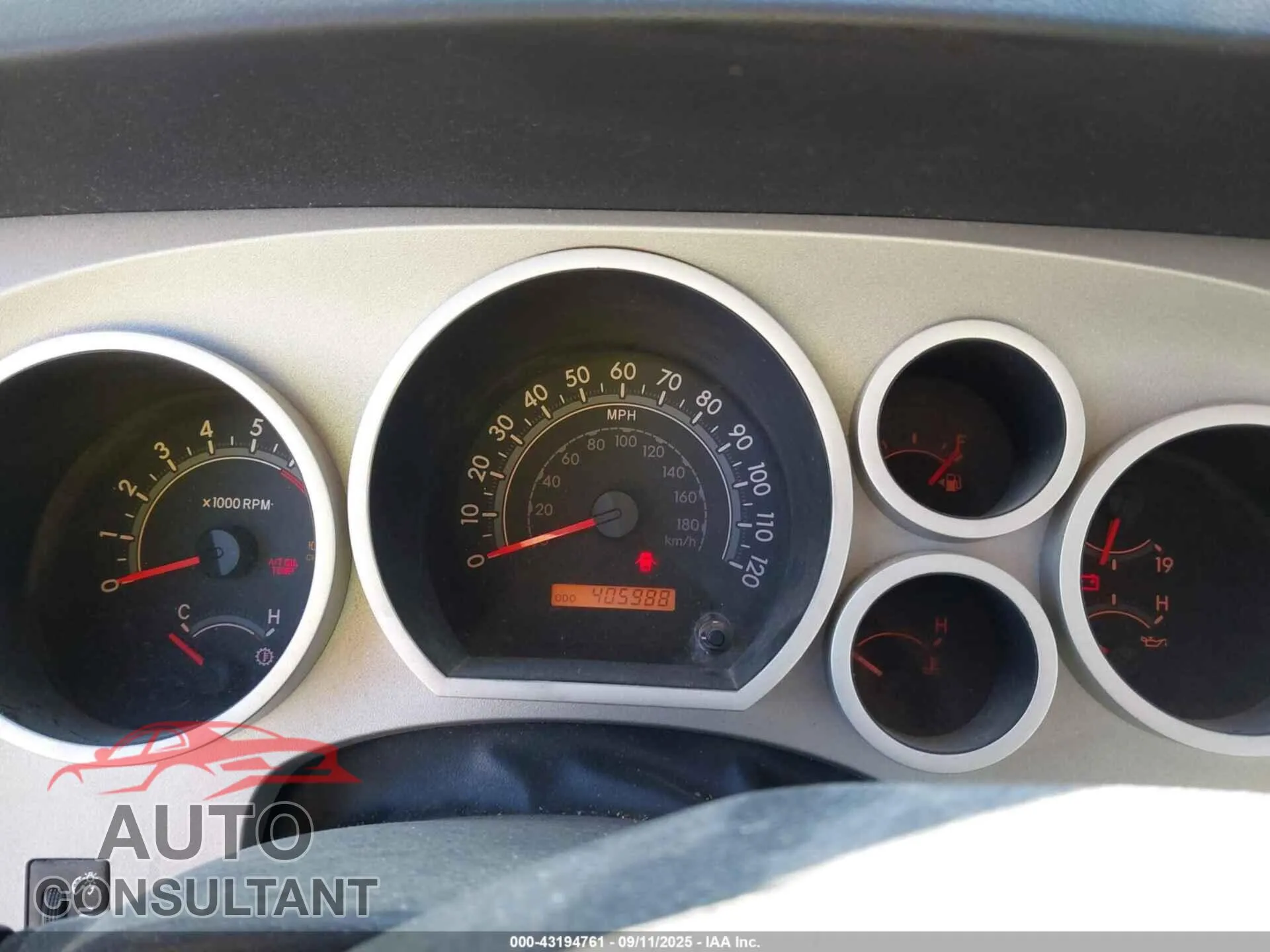 2008 TOYOTA TUNDRA Damaged VIN 5TFEV54158X052184 – exterior detail