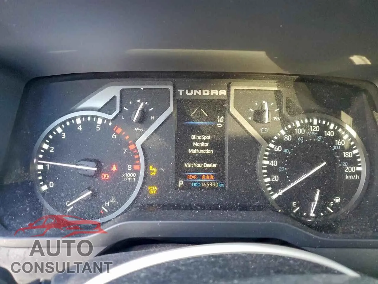2022 TOYOTA TUNDRA Damaged VIN 5TFLA5EC3NX006058 – trunk area