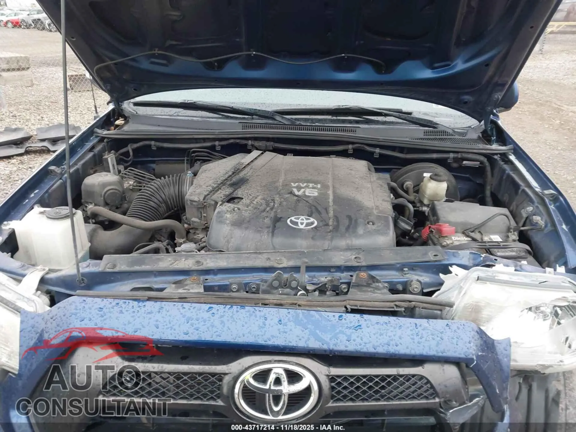 2015 TOYOTA TACOMA Damaged VIN 5TFLU4EN1FX116238 – odometer reading