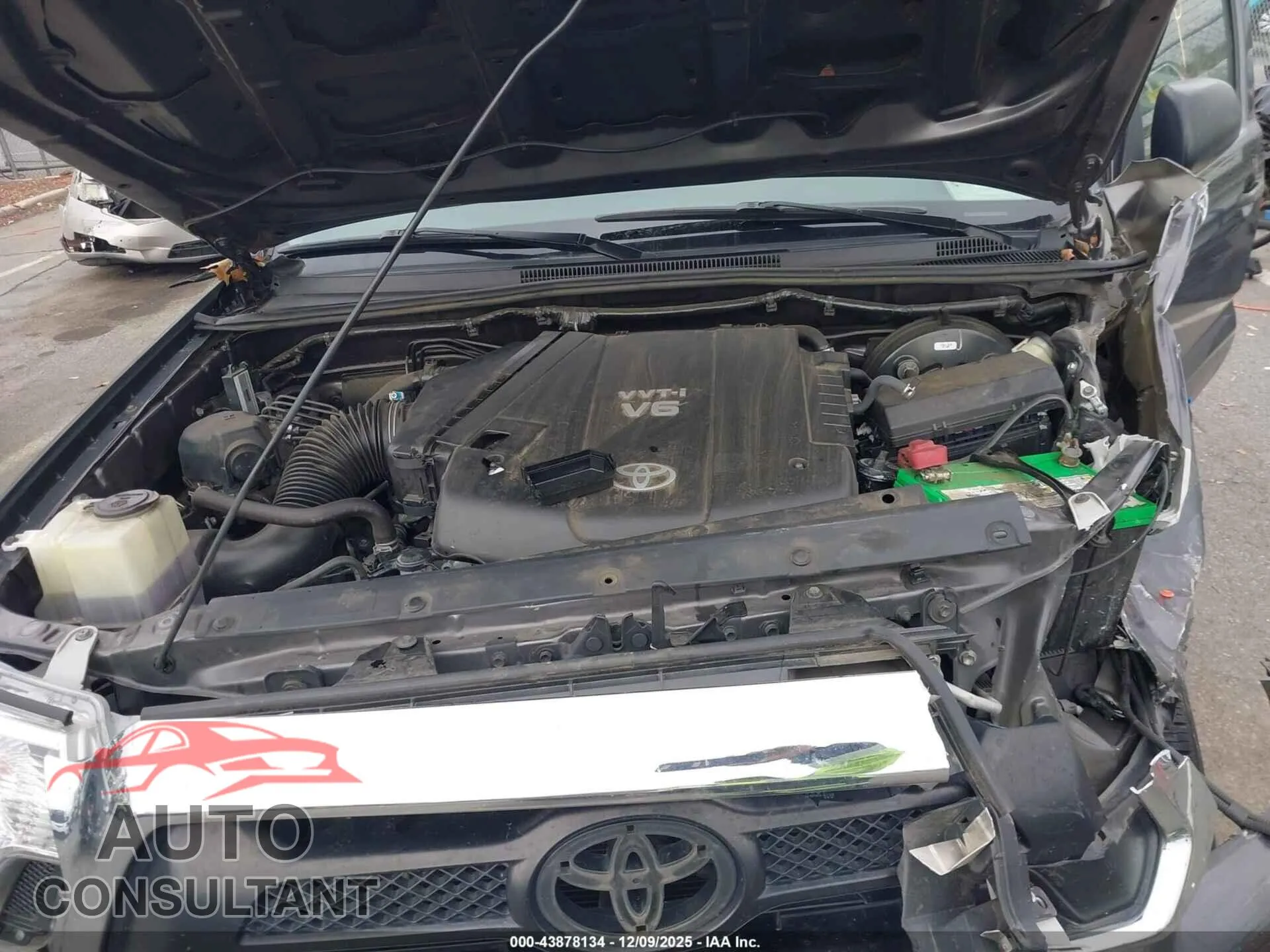 2013 TOYOTA TACOMA Damaged VIN 5TFMU4FN7DX018296 – odometer reading