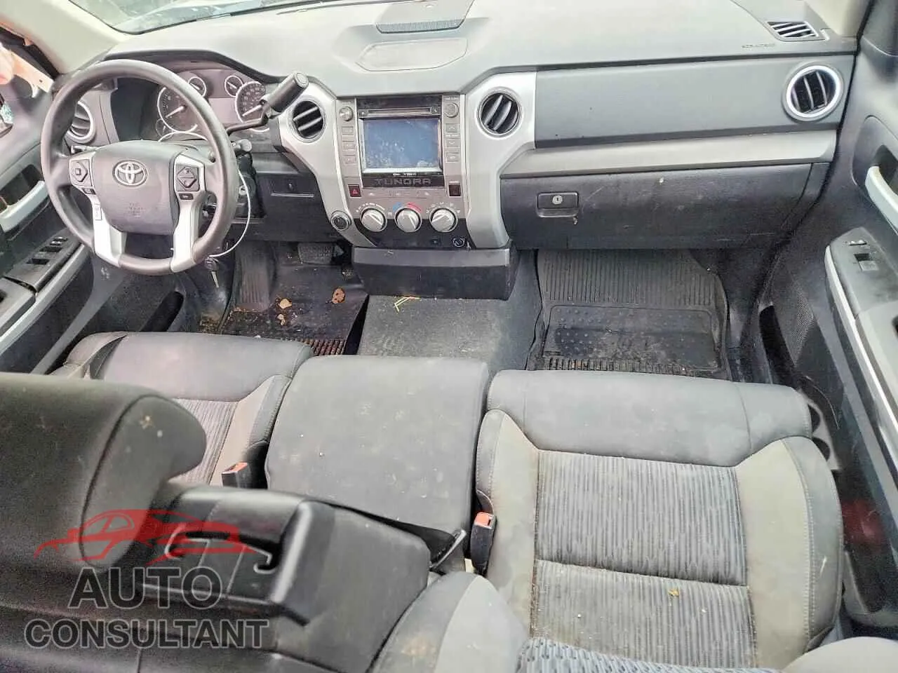 2014 TOYOTA TUNDRA Damaged VIN 5TFUM5F12EX057186 – undercarriage