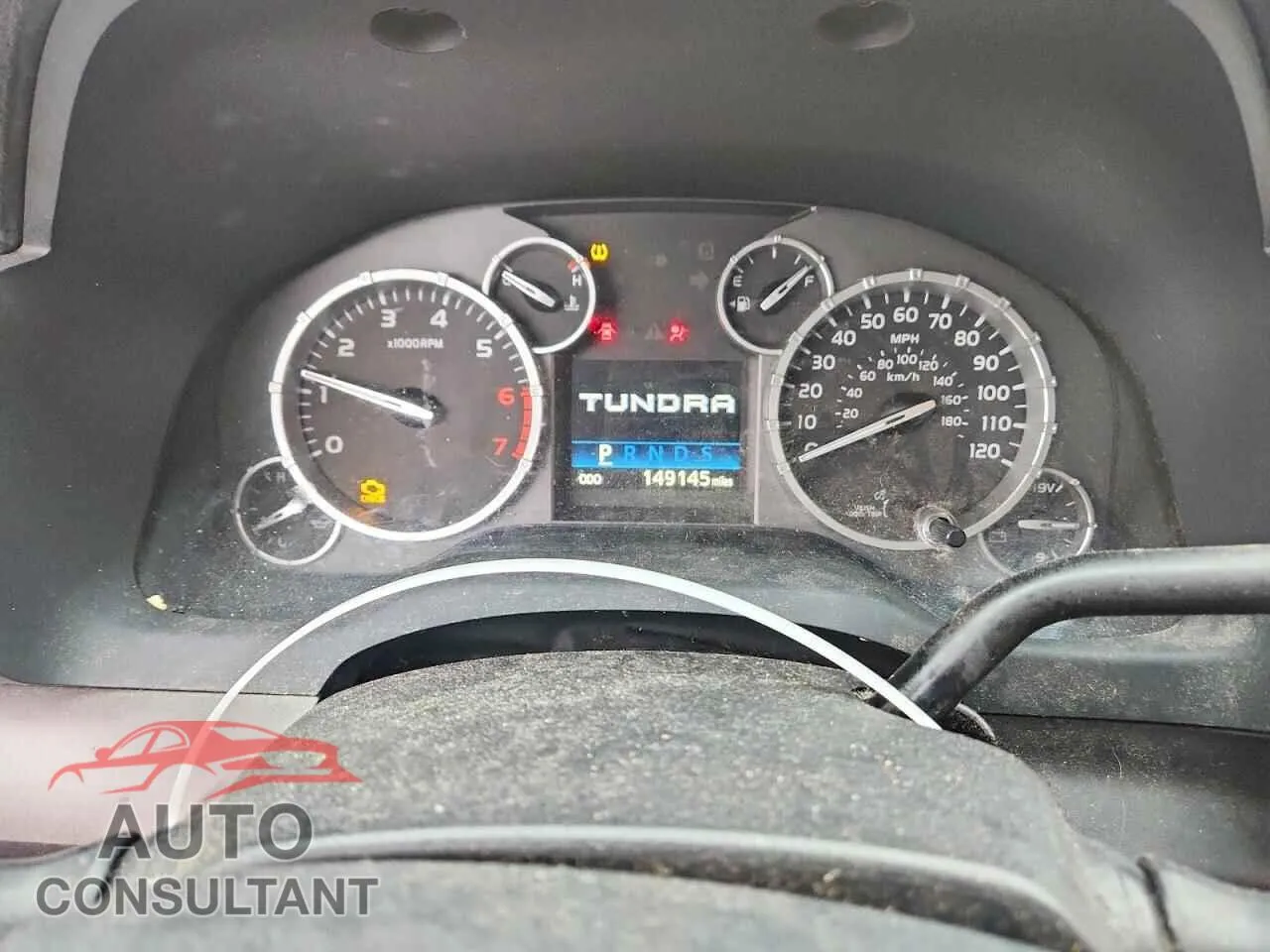 2014 TOYOTA TUNDRA Damaged VIN 5TFUM5F12EX057186 – trunk area