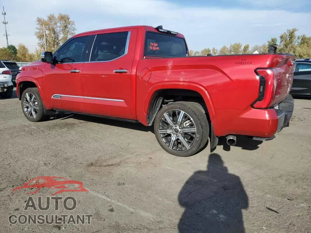 2023 TOYOTA TUNDRA Damaged VIN 5TFVC5DB4PX032442 – rear exterior