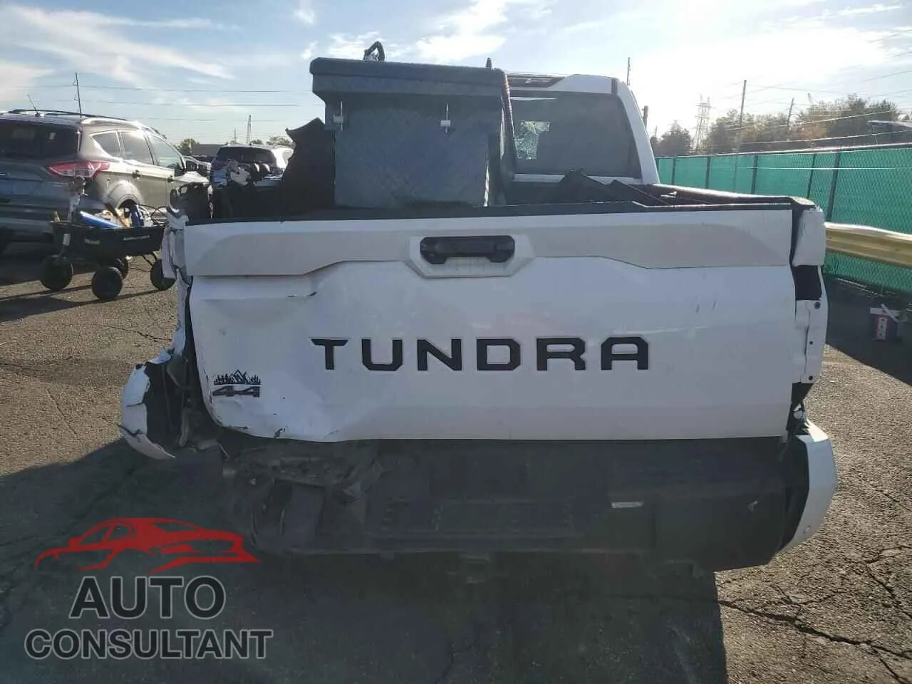 2024 TOYOTA TUNDRA Damaged VIN 5TFWC5DB7RX065569 – engine bay