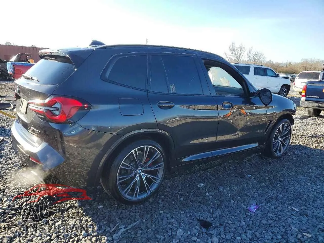 2022 BMW X3 Damaged VIN 5UX43DP08N9N15092 – side profile
