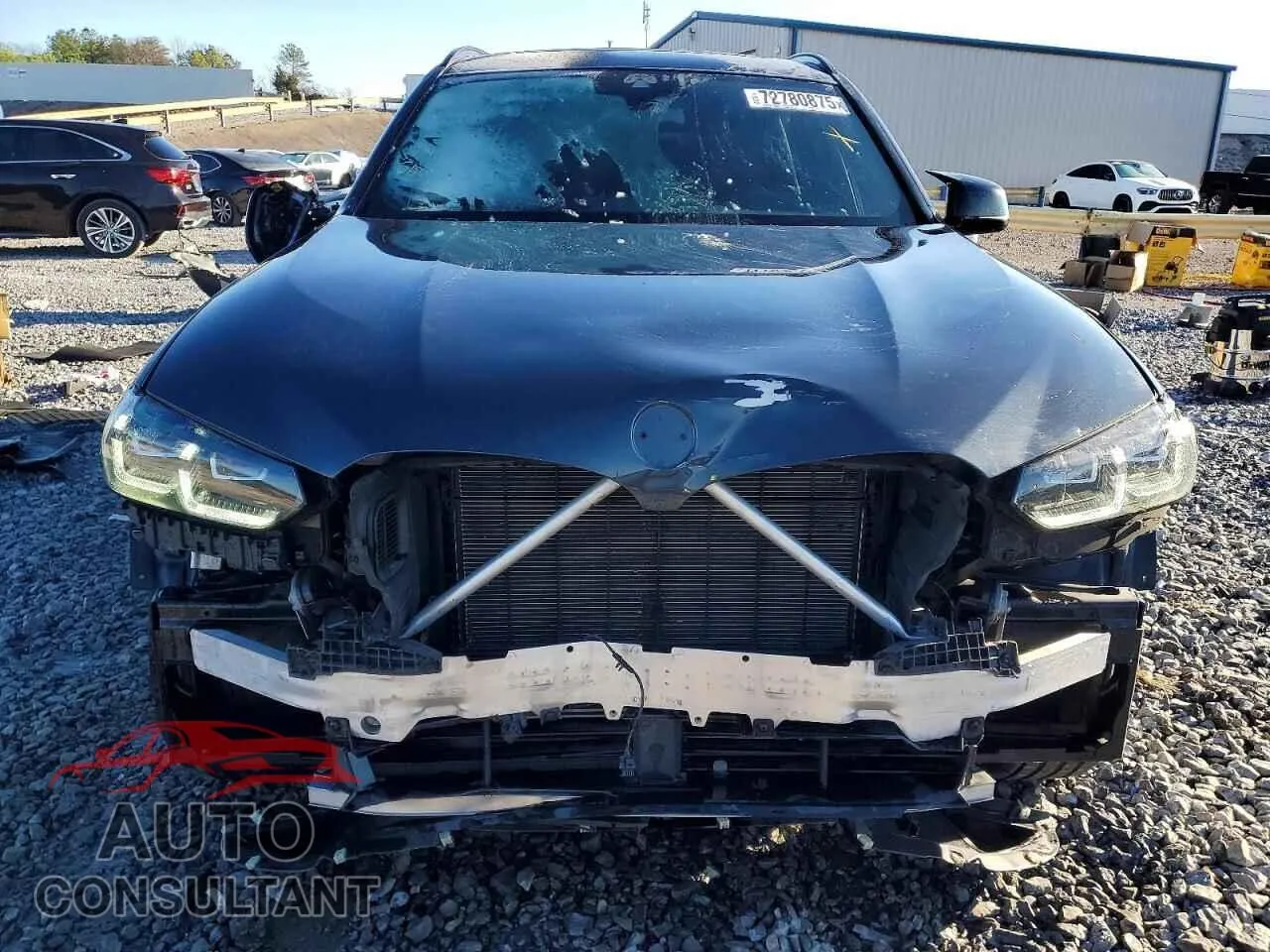 2022 BMW X3 Damaged VIN 5UX43DP08N9N15092 – interior seats