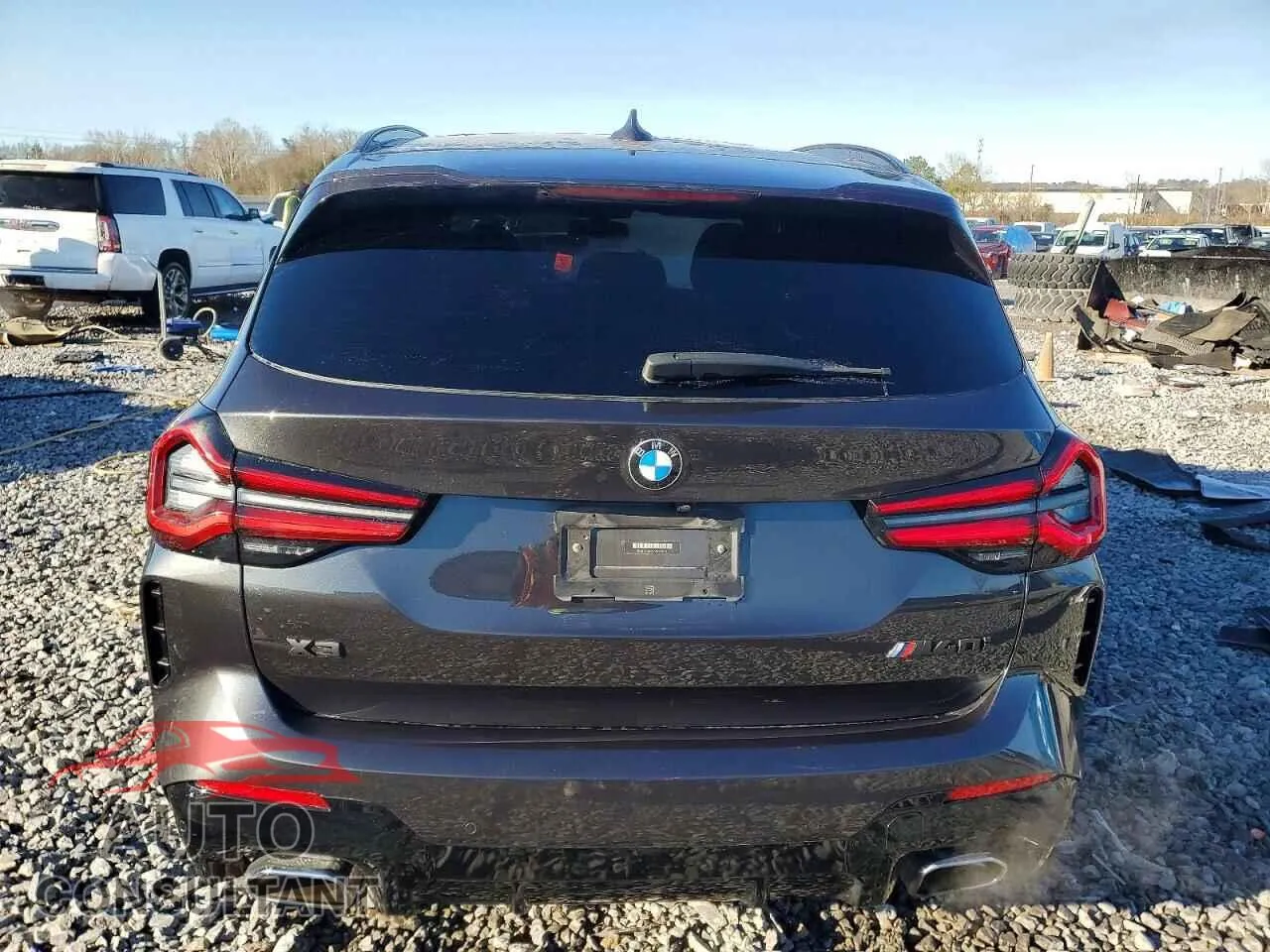2022 BMW X3 Damaged VIN 5UX43DP08N9N15092 – engine bay