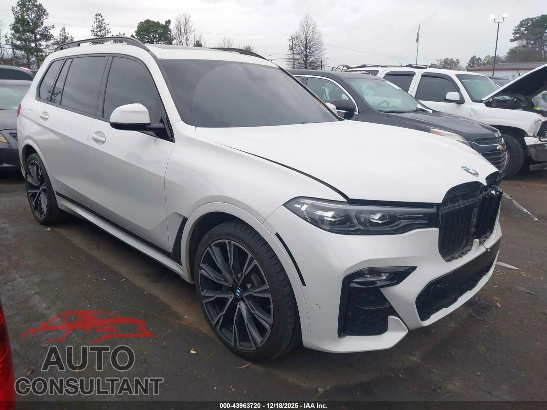 2019 BMW X7 VIN 5UXCW2C55KL085769