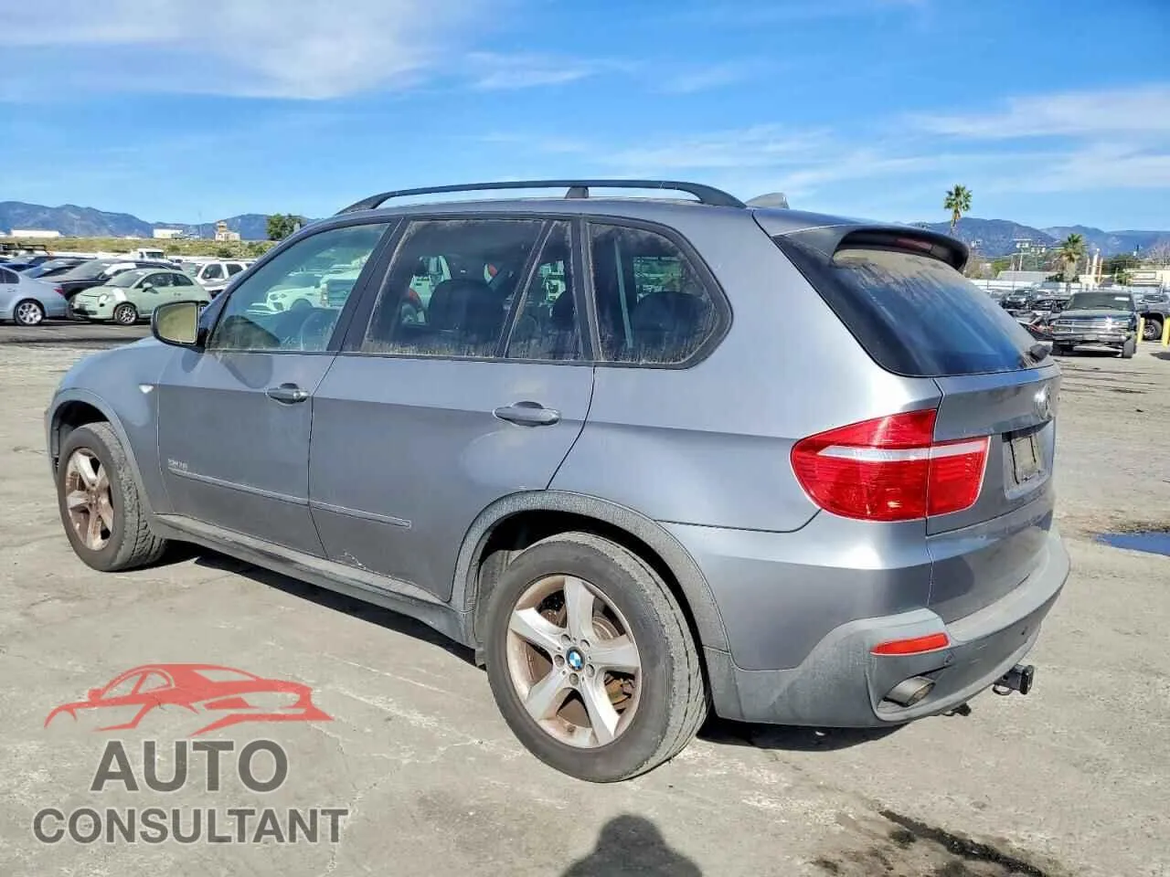 2009 BMW X5 Damaged VIN 5UXFE43549L260258 – rear exterior