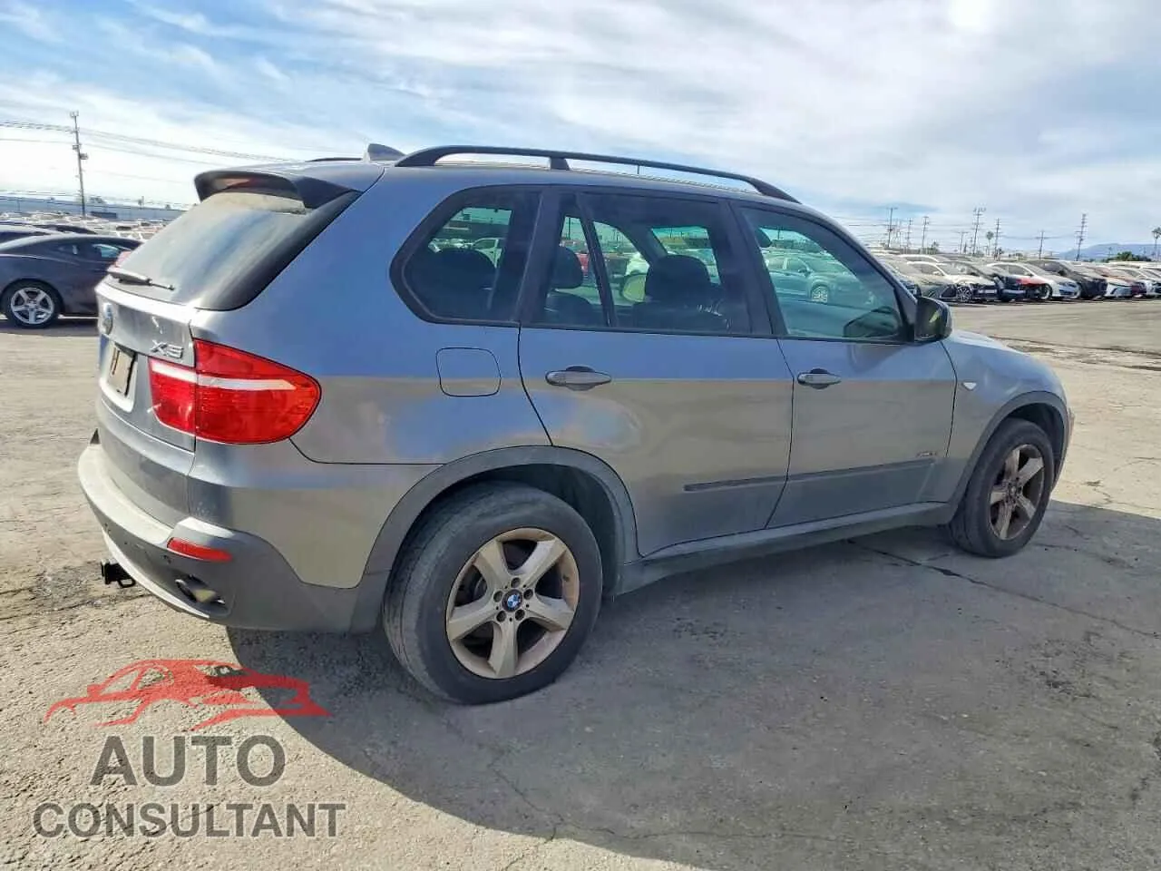 2009 BMW X5 Damaged VIN 5UXFE43549L260258 – side profile
