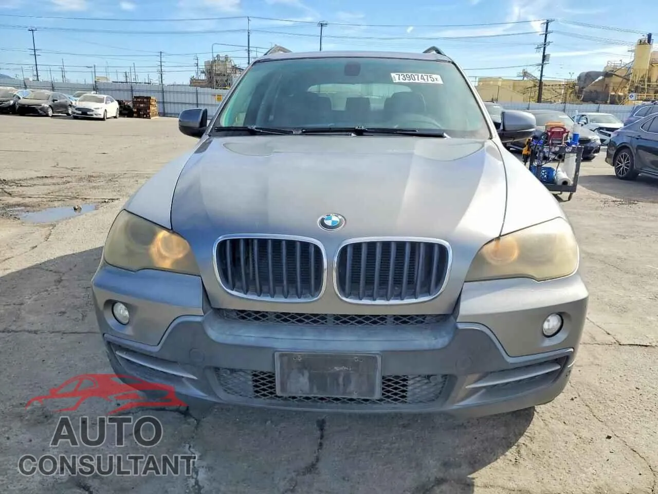 2009 BMW X5 Damaged VIN 5UXFE43549L260258 – interior seats