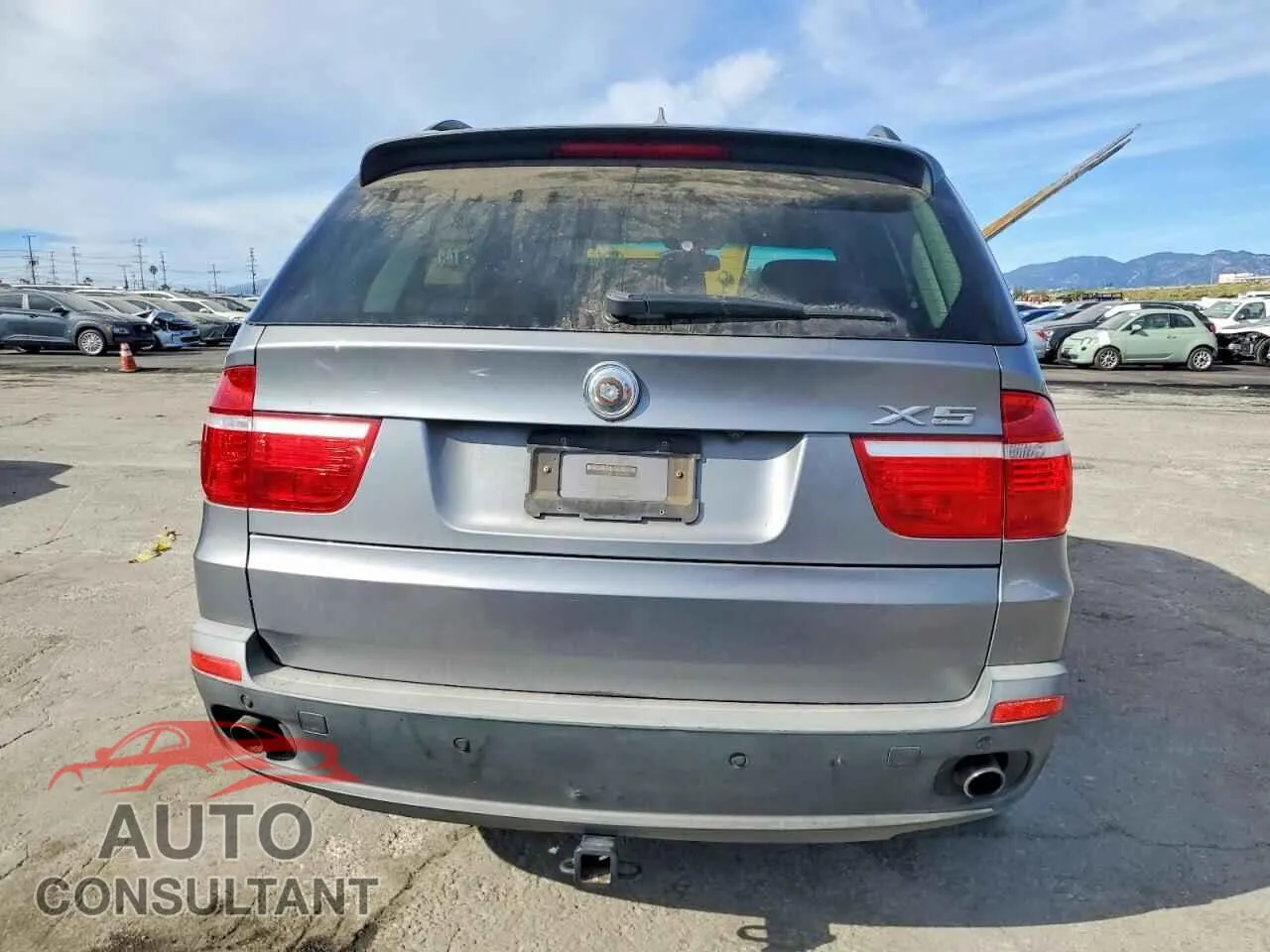 2009 BMW X5 Damaged VIN 5UXFE43549L260258 – engine bay