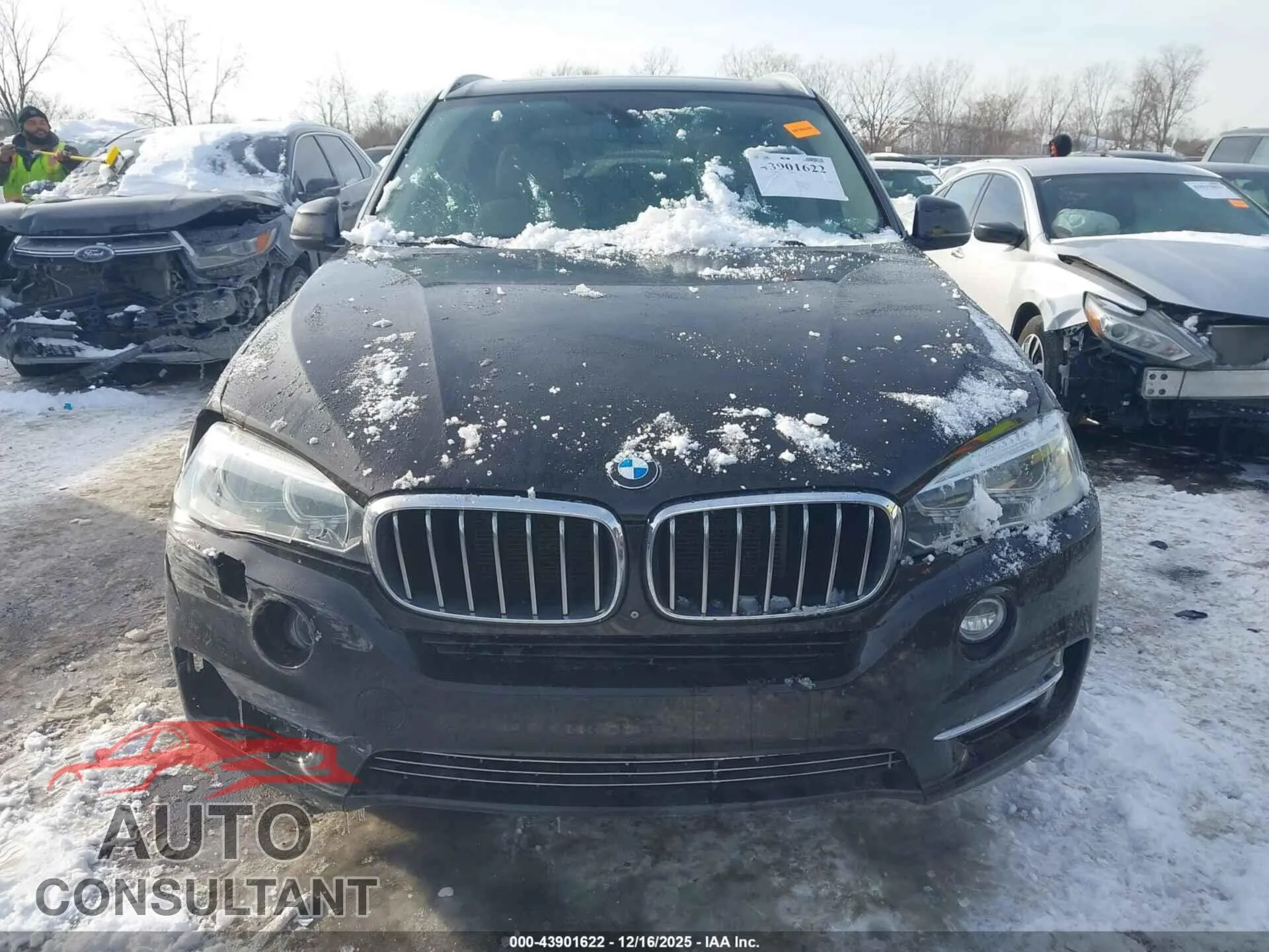 2014 BMW X5 Damaged VIN 5UXKR0C52E0K45006 – photo 12