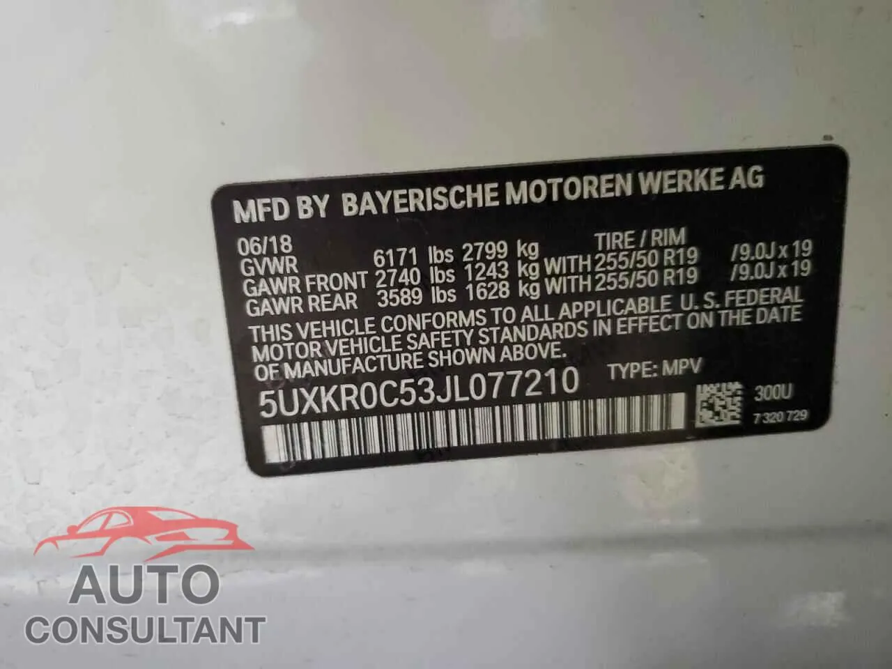 2018 BMW X5 Damaged VIN 5UXKR0C53JL077210 – photo 13 2018 BMW X5 Damaged VIN 5UXKR0C53JL077210 – photo 13