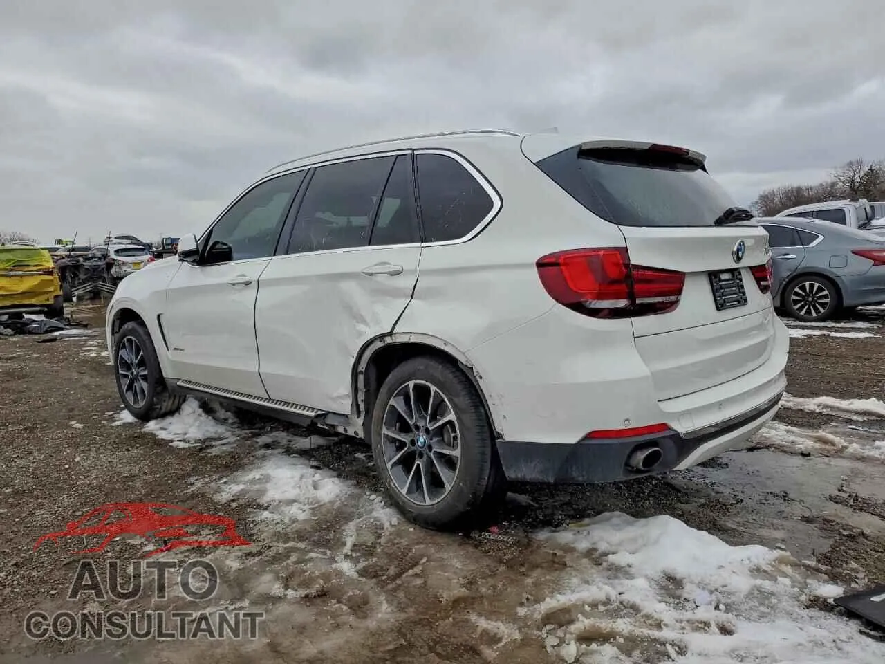 2017 BMW X5 Damaged VIN 5UXKR0C54H0V50155 – rear exterior 2017 BMW X5 Damaged VIN 5UXKR0C54H0V50155 – rear exterior