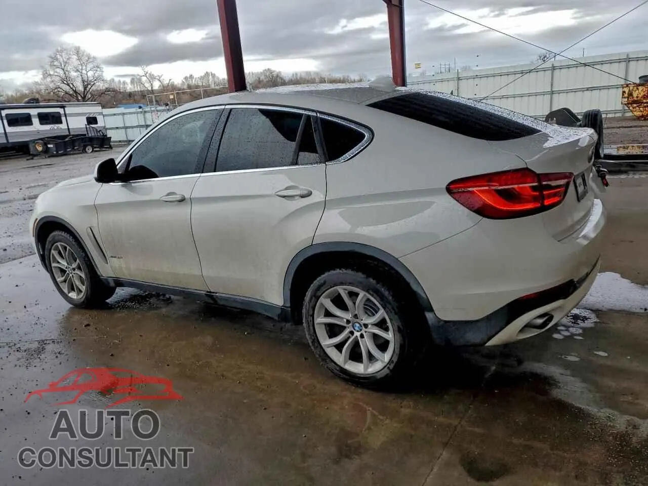 2016 BMW X6 Damaged VIN 5UXKU2C55G0N78751 – rear exterior