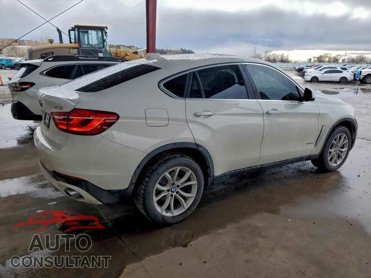 2016 BMW X6 Damaged VIN 5UXKU2C55G0N78751 – side profile