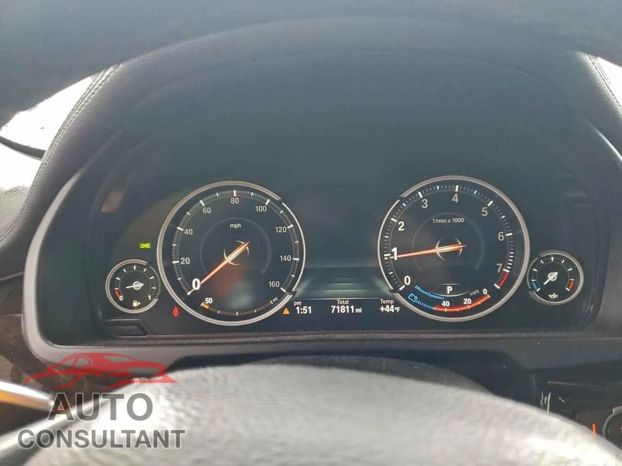 2016 BMW X6 Damaged VIN 5UXKU2C55G0N78751 – trunk area