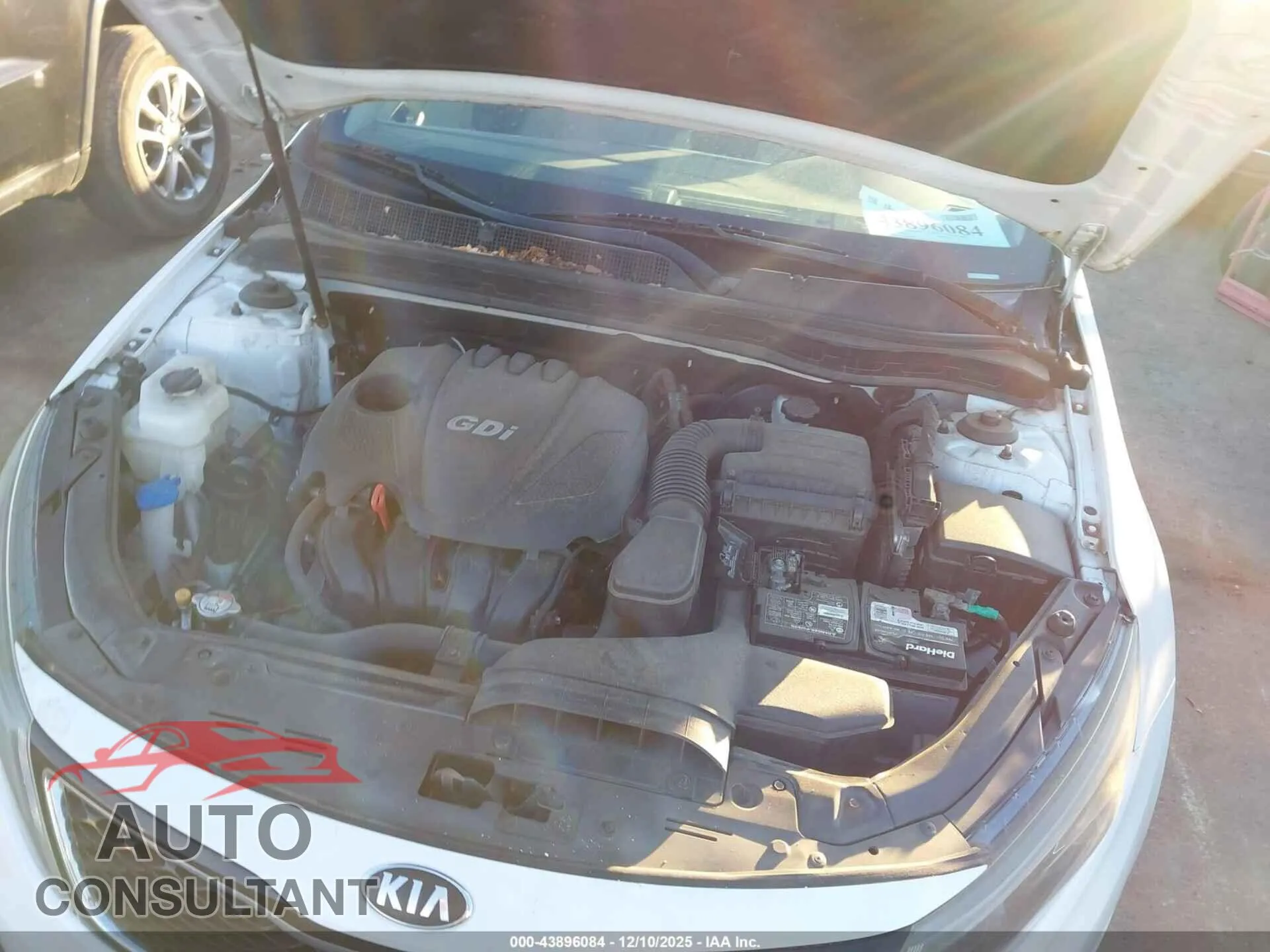 2015 KIA OPTIMA Damaged VIN 5XXGM4A7XFG393079 – odometer reading