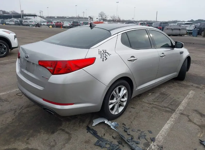 2013 KIA Optima Used VIN 5XXGN4A70DG119688 – trunk area