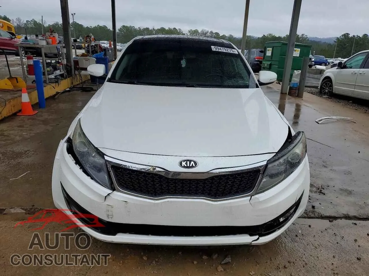 2012 KIA OPTIMA Damaged VIN 5XXGN4A72CG024029 – interior seats