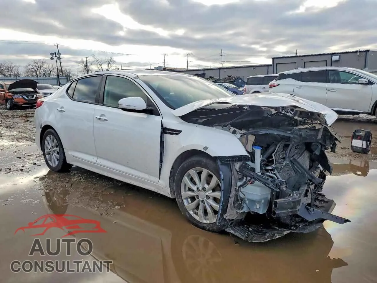 2015 KIA OPTIMA Damaged VIN 5XXGN4A72FG368917 – dashboard