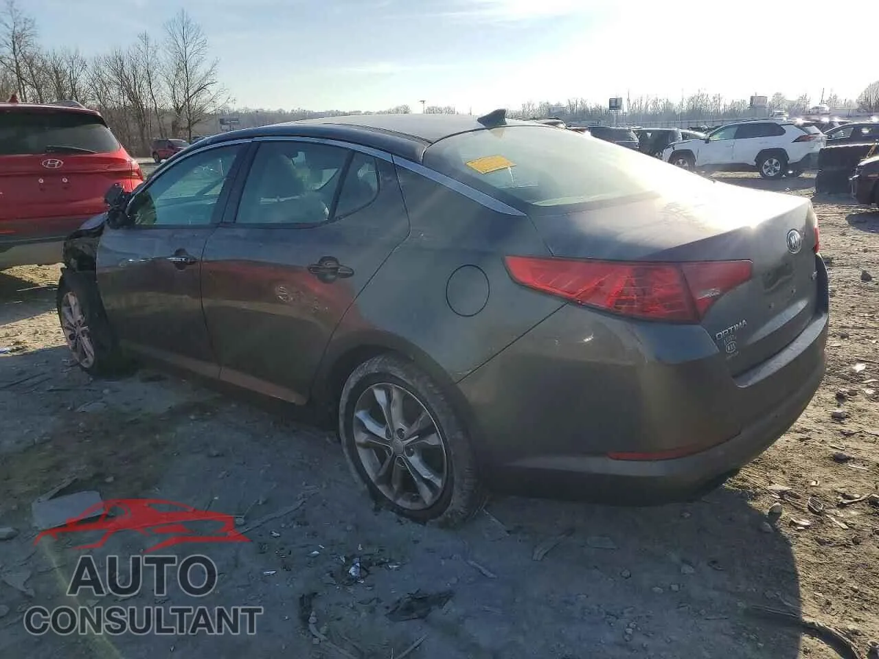 2013 KIA OPTIMA Damaged VIN 5XXGN4A79DG255236 – rear exterior