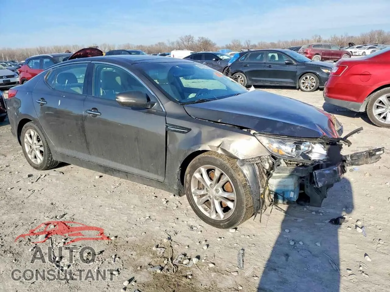 2013 KIA OPTIMA Damaged VIN 5XXGN4A79DG255236 – dashboard