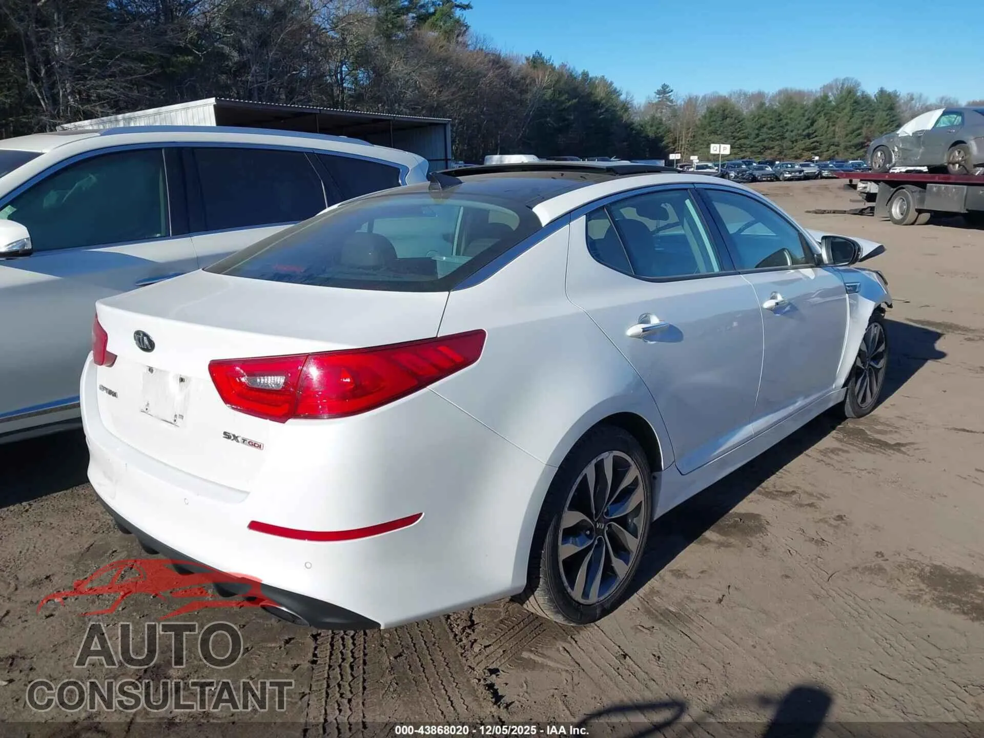 2015 KIA OPTIMA Damaged VIN 5XXGR4A63FG459934 – dashboard