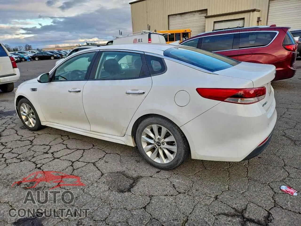 2016 KIA OPTIMA Damaged VIN 5XXGT4L36GG072638 – rear exterior