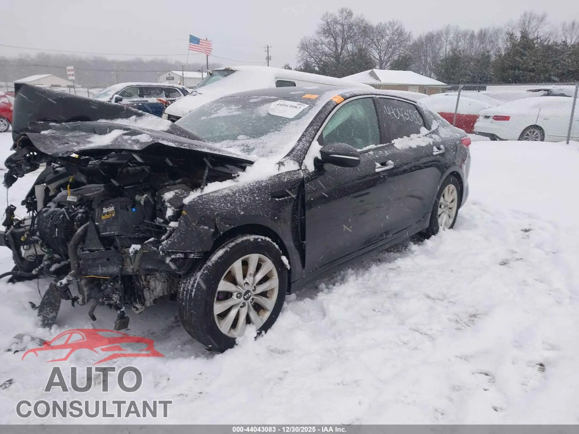 2017 KIA OPTIMA Damaged VIN 5XXGT4L36HG171106 – rear exterior 2017 KIA OPTIMA Damaged VIN 5XXGT4L36HG171106 – rear exterior