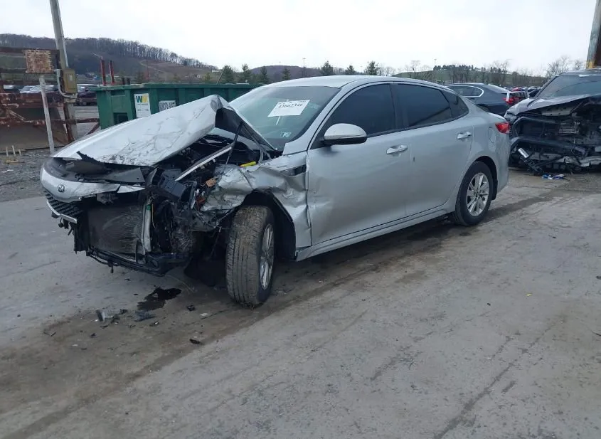 2018 KIA Optima Used VIN 5XXGT4L39JG186379 – engine bay