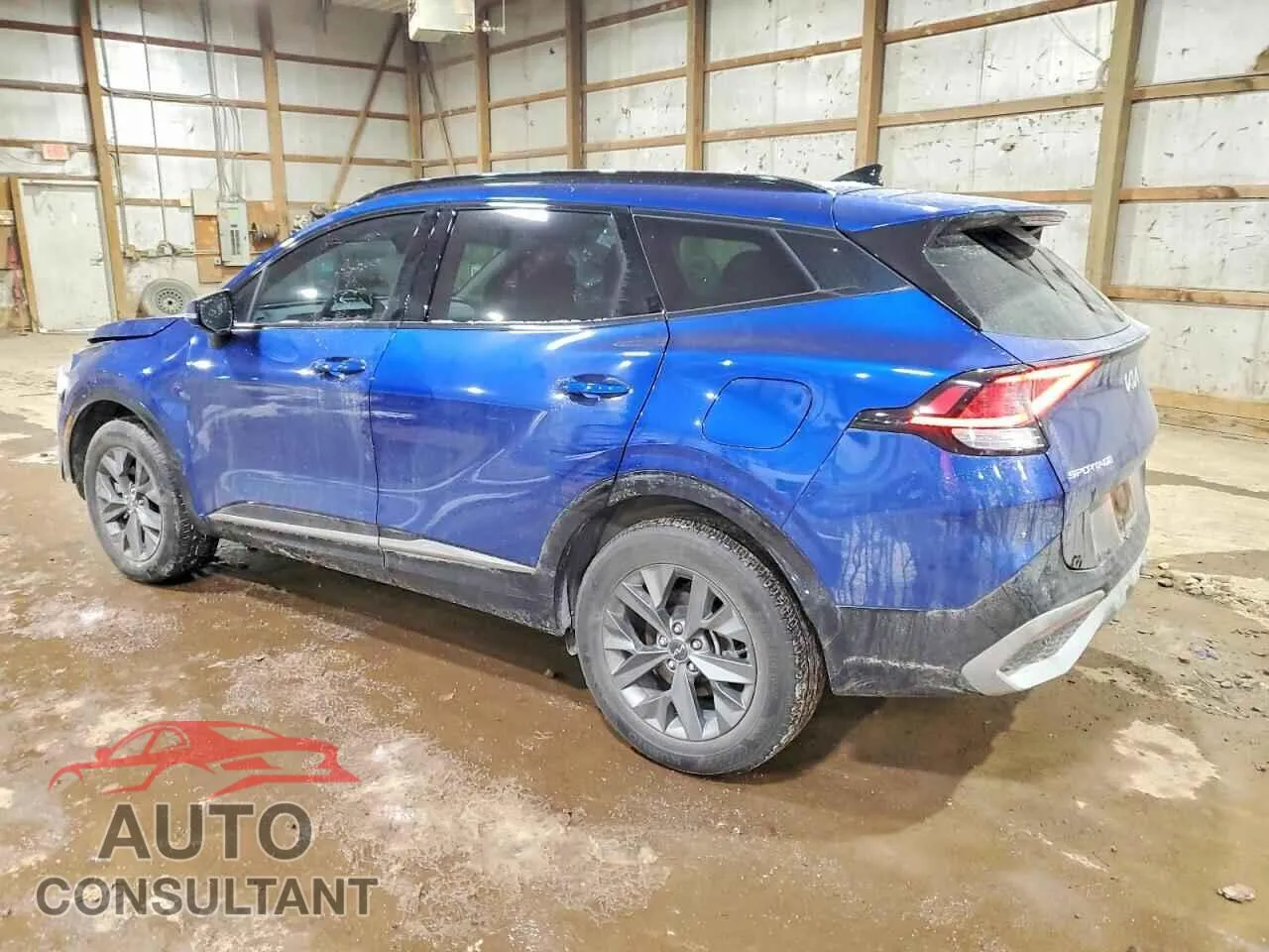 2023 KIA SPORTAGE Damaged VIN 5XYK4CAF3PG120560 – rear exterior